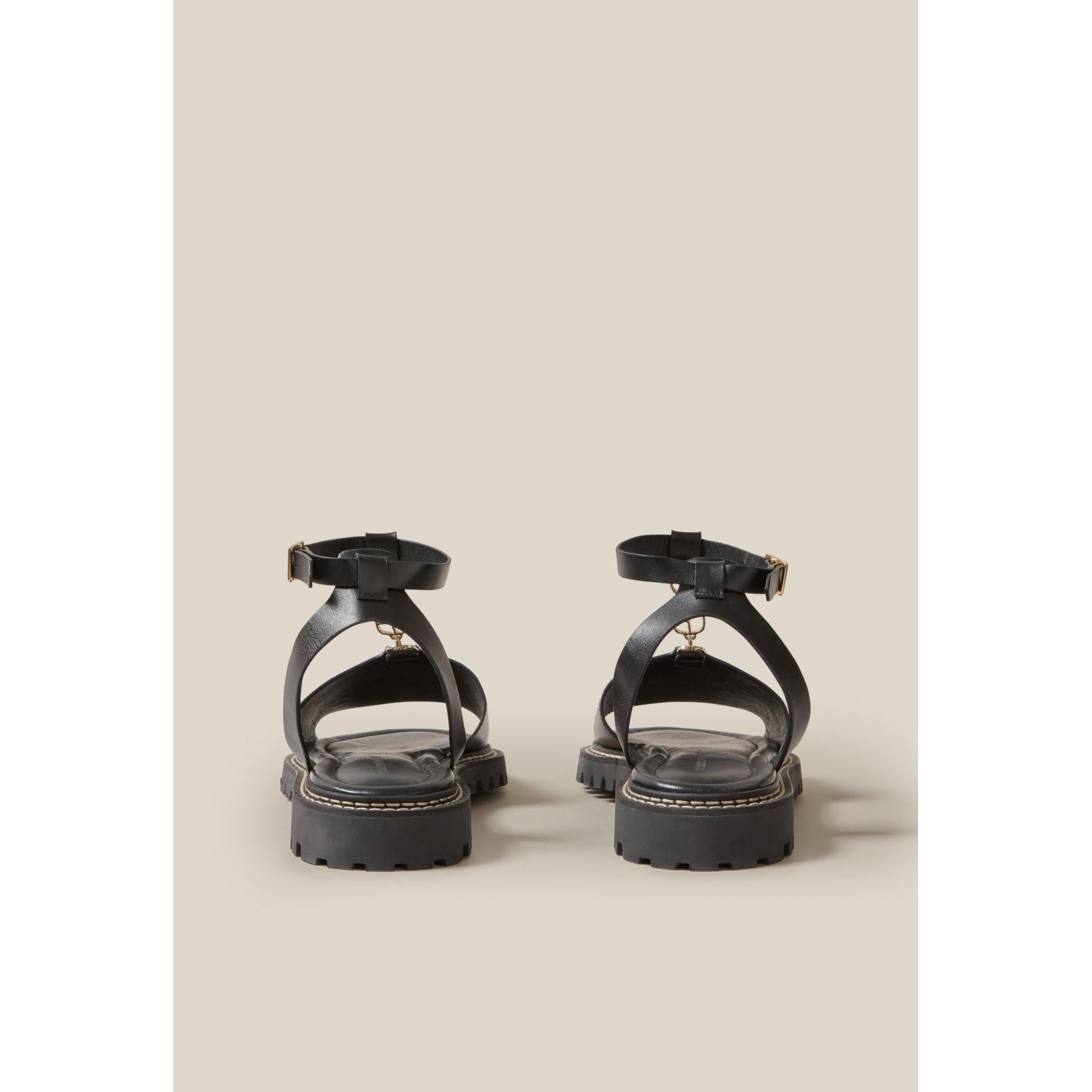 Sandalias de cuero