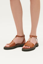 Claudie Pierlot - Sandals - Alchimie - Caramel