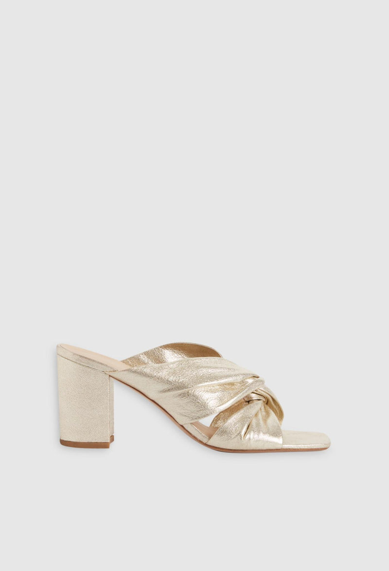 Claudie Pierlot - Archipel sandals - Pale Gold