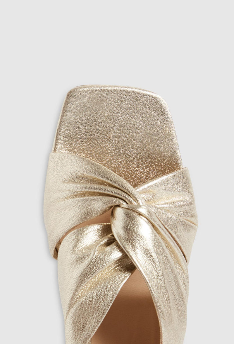 Claudie Pierlot - Archipel sandals - Pale Gold