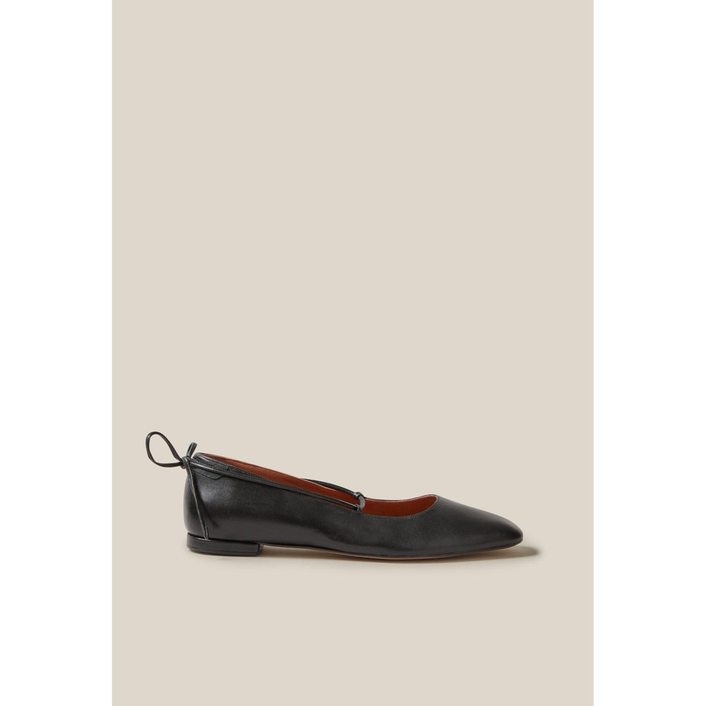 Ballerines Cuir Noir