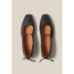 Ballerines Cuir Noir