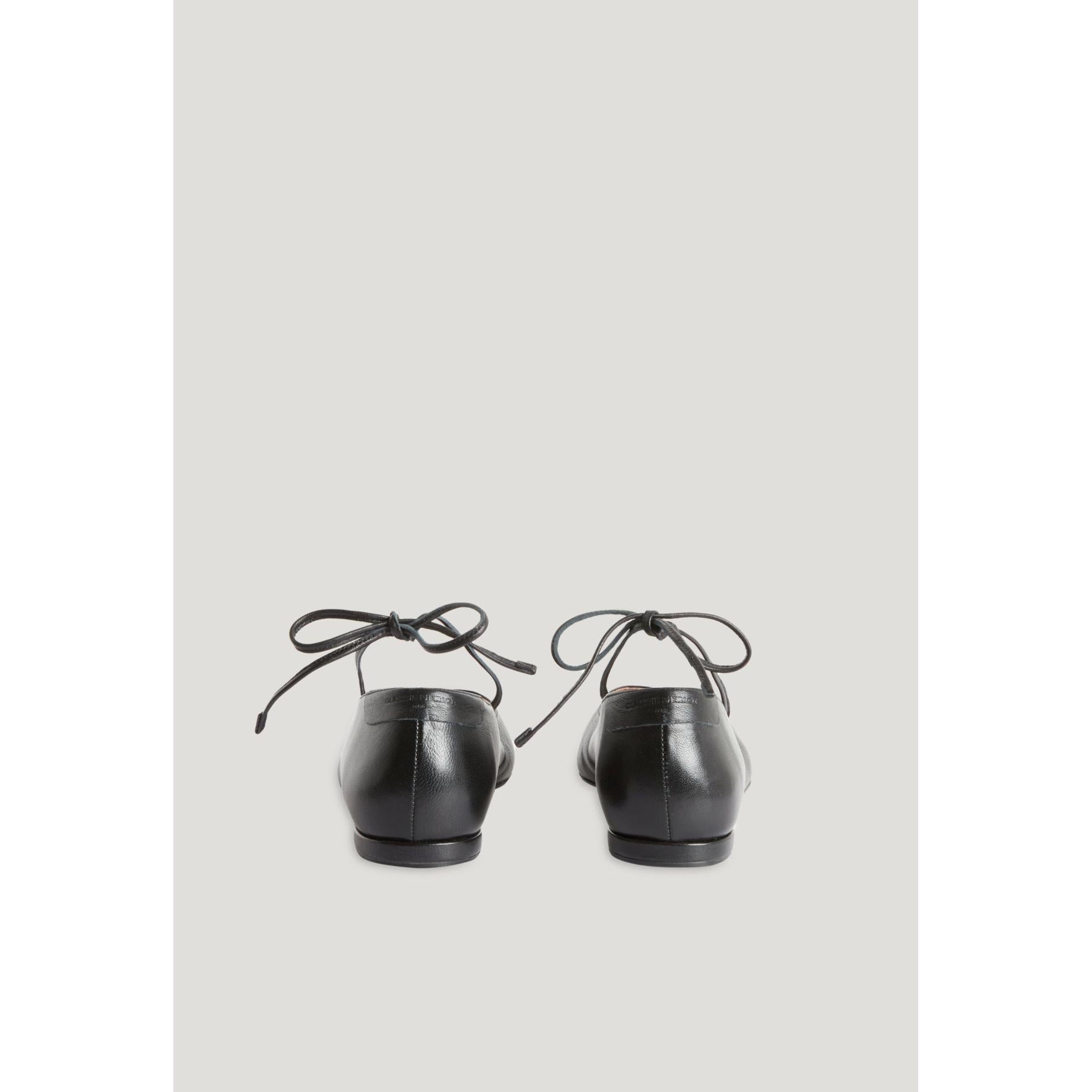 Ballerines Cuir Noir