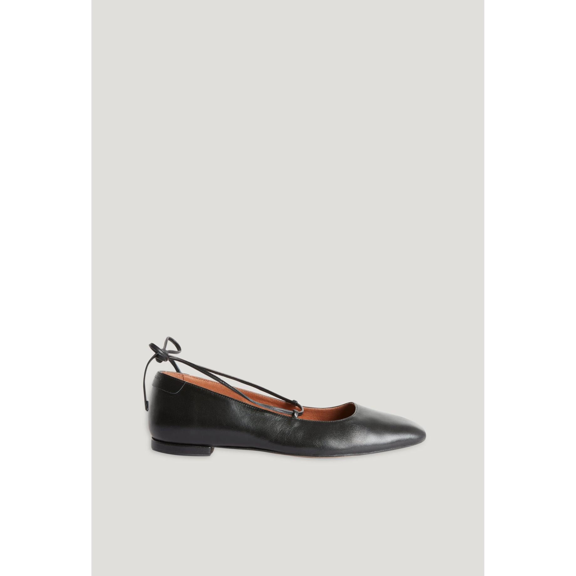 Ballerines Cuir Noir
