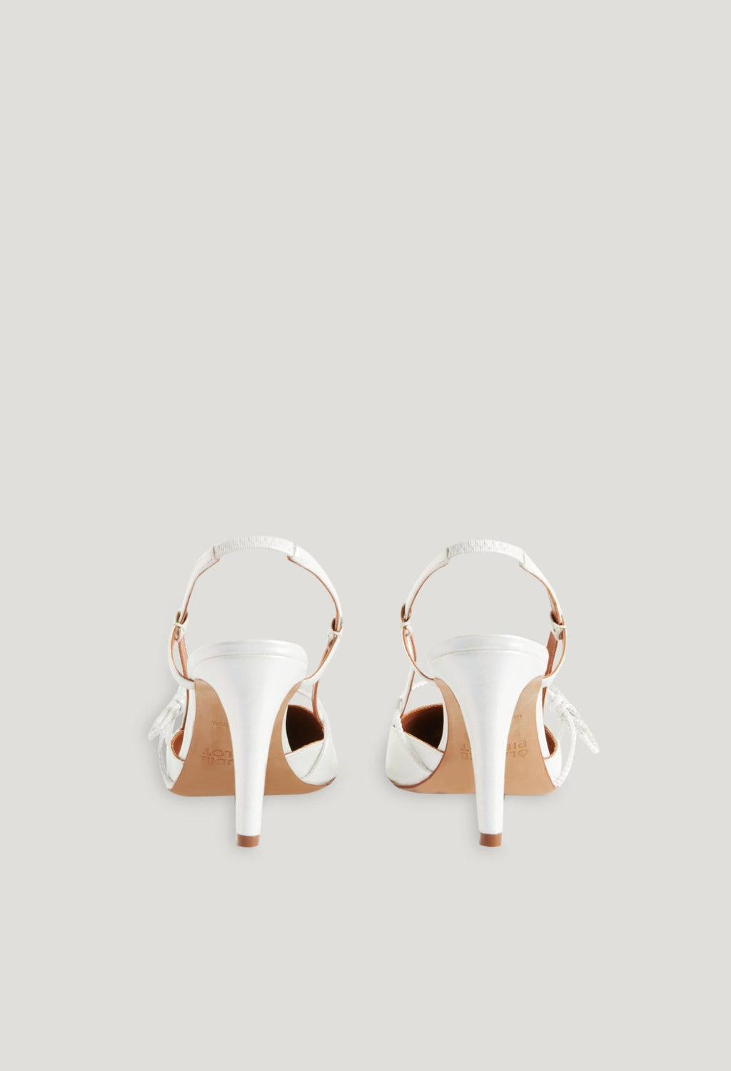 Claudie Pierlot - Sandals - Augustin Sling Back - Mother-of-Pearl