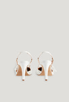Claudie Pierlot - Sandals - Augustin Sling Back - Mother-of-Pearl