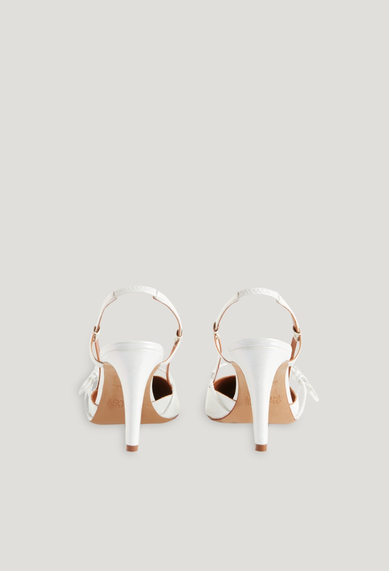 Claudie Pierlot - Sandals - Augustin Sling Back - Mother-of-Pearl