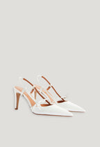 Claudie Pierlot - Sandals - Augustin Sling Back - Mother-of-Pearl