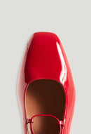Ballerines - Augustin Ballerine Vernis - Rouge