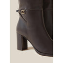 Claudie Pierlot - Bottes Cuir Verni Logo Cp