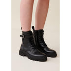 Claudie Pierlot - Leather Ranger Ankle Boots