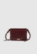 Claudie Pierlot - Petite Maroquinerie Anis Croco - Bordeaux