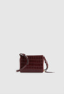 Claudie Pierlot - Petite Maroquinerie Anis Croco - Bordeaux