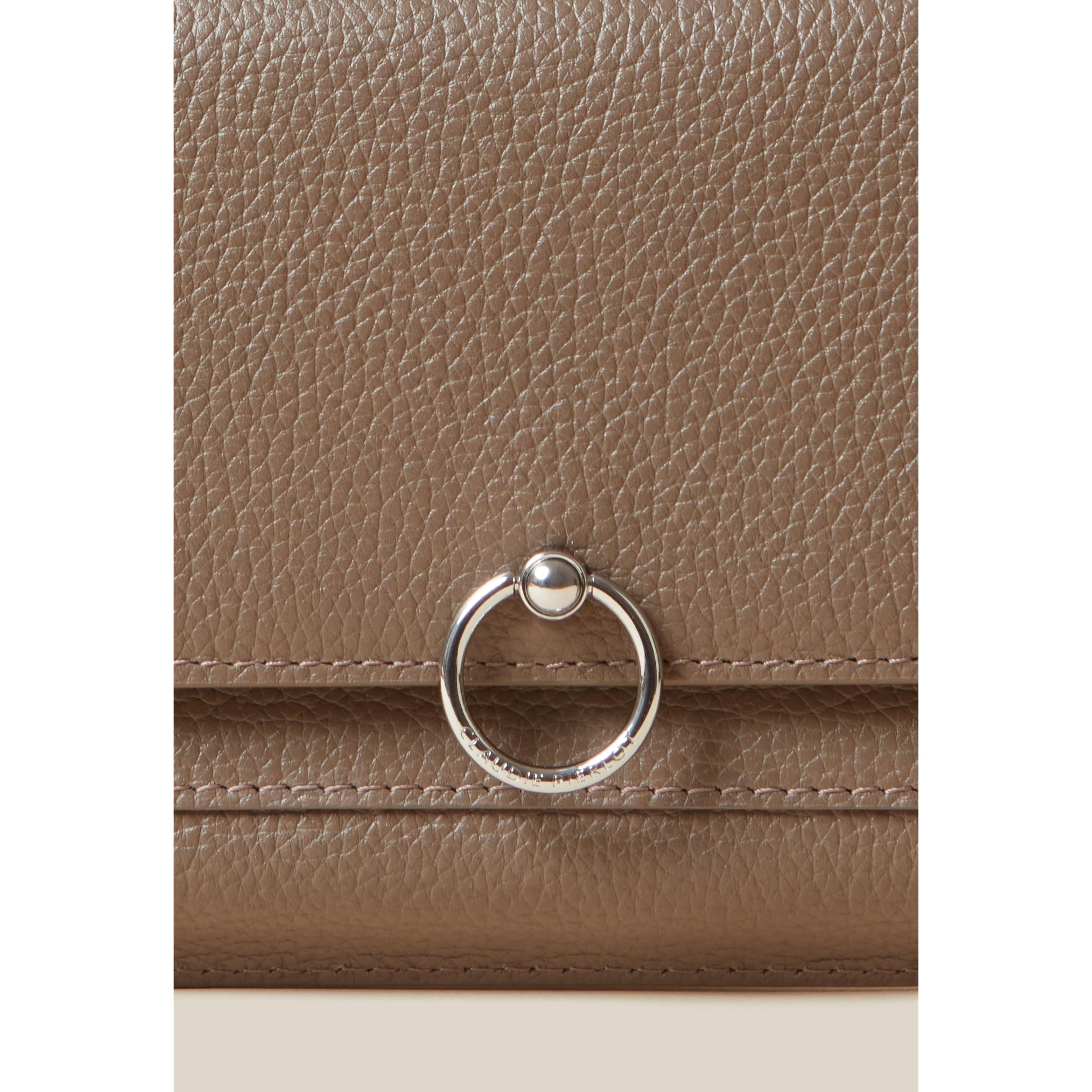 Claudie Pierlot - Pochette Large Cuir Grainé
