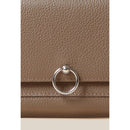 Pochette Large Cuir Grainé