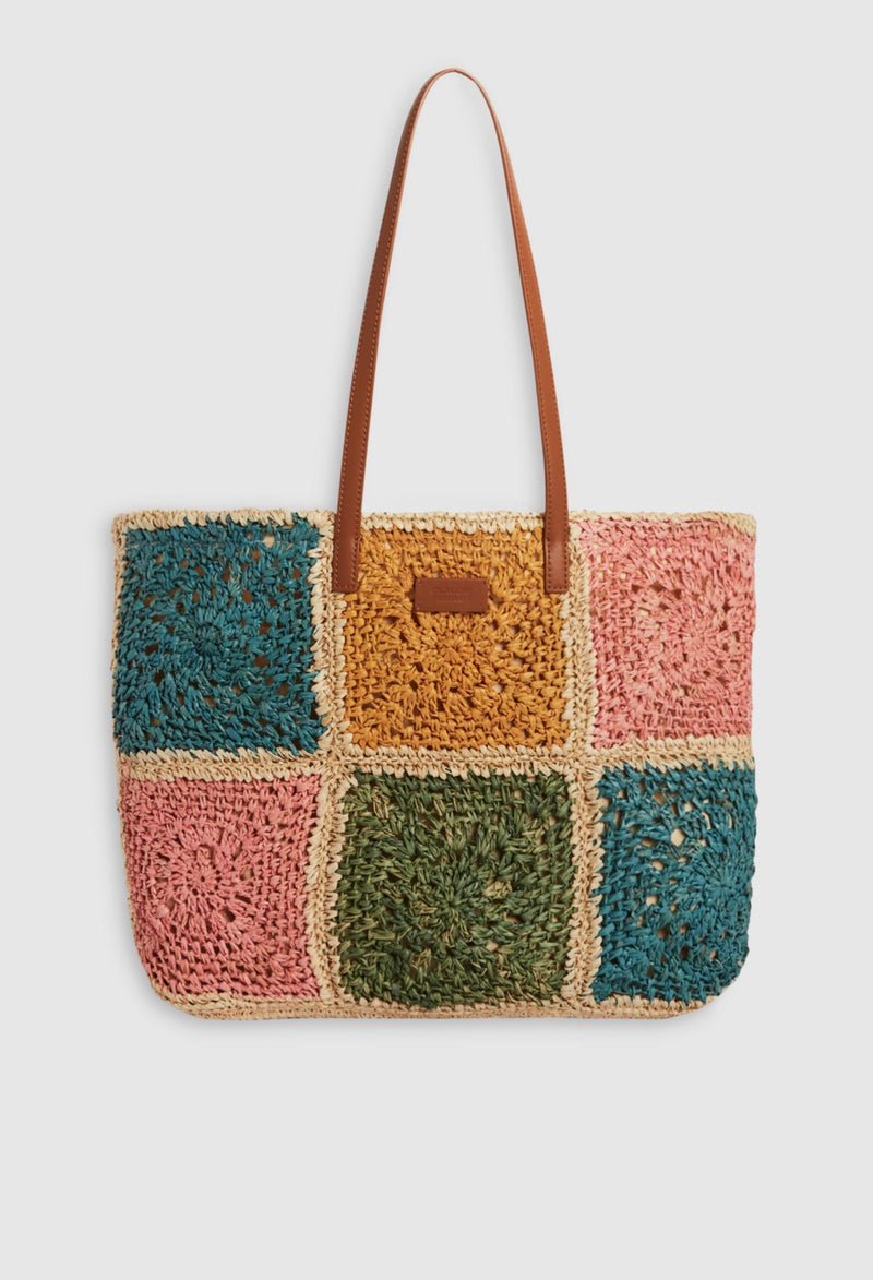 Claudie Pierlot - Angela Bag Cabas Raphia - Multicolored