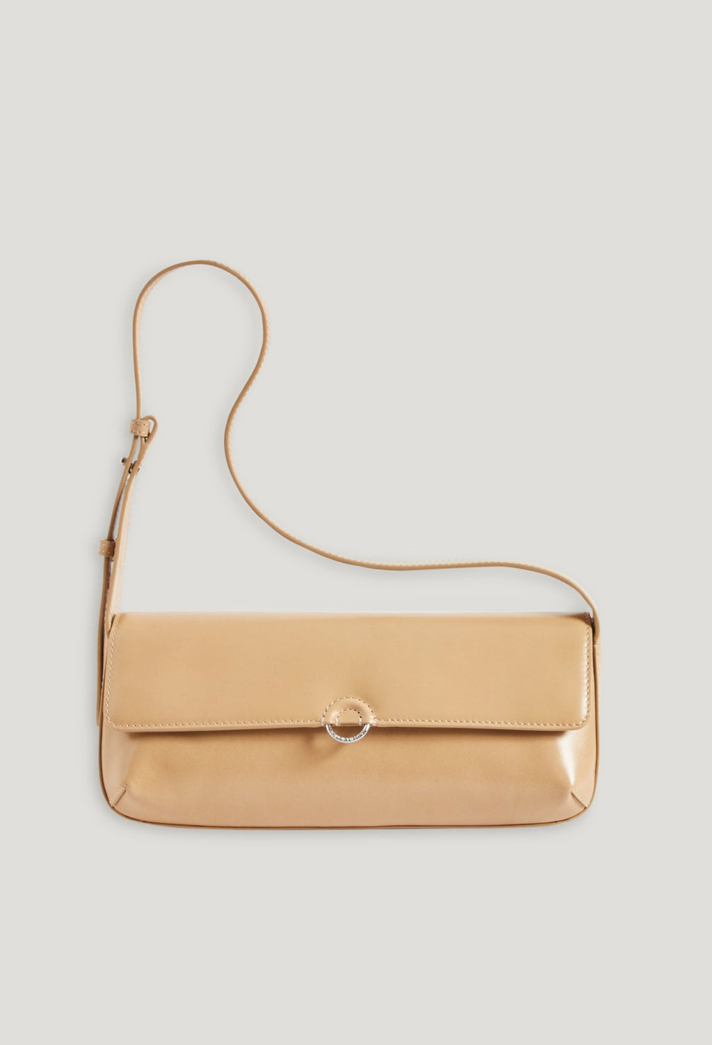 Claudie Pierlot - City-Bag - Alix Baguette Glaced - Beige Glace