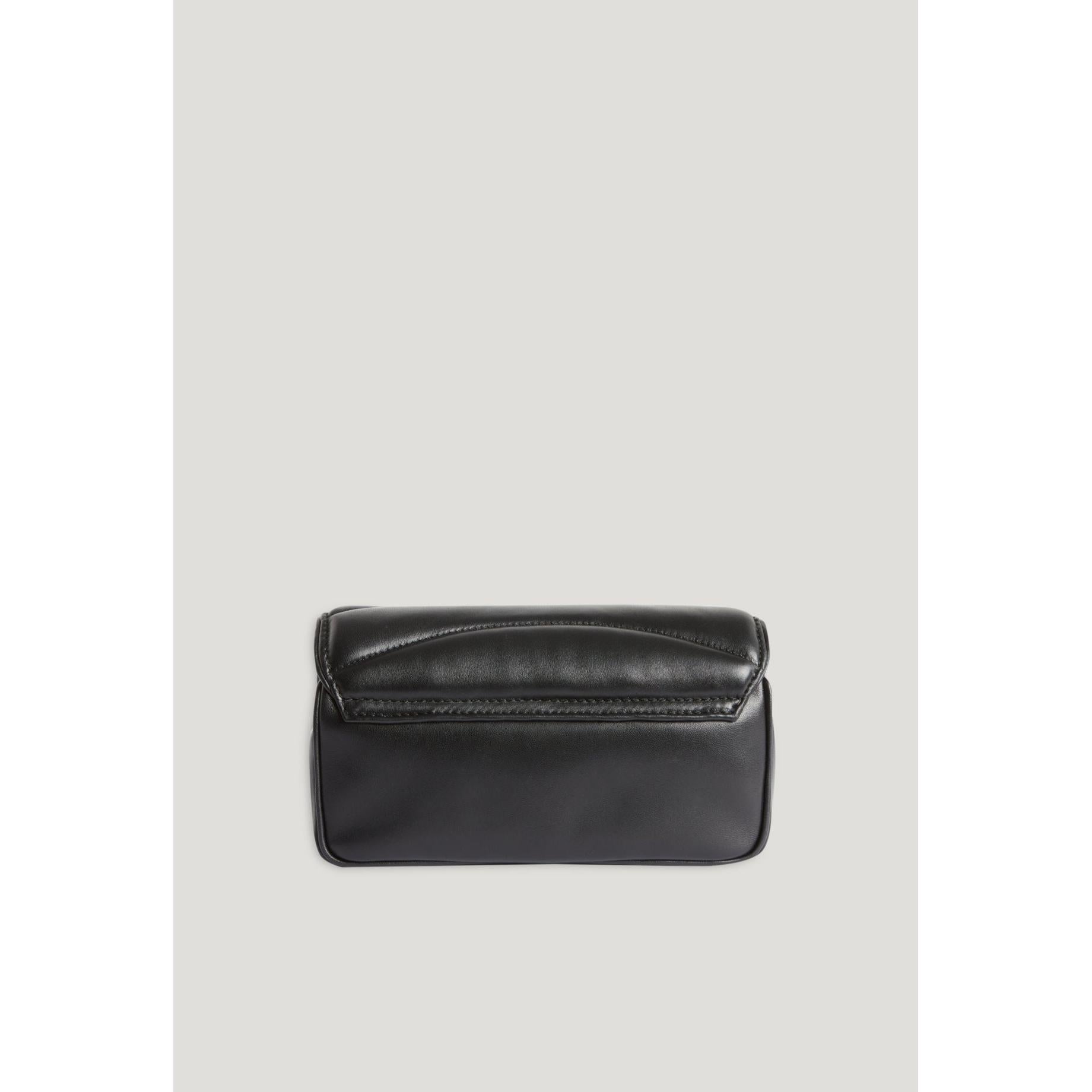 Claudie Pierlot - Bolso Angelina de cuero negro acolchado