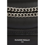 Claudie Pierlot - Bolso Angelina de cuero negro acolchado