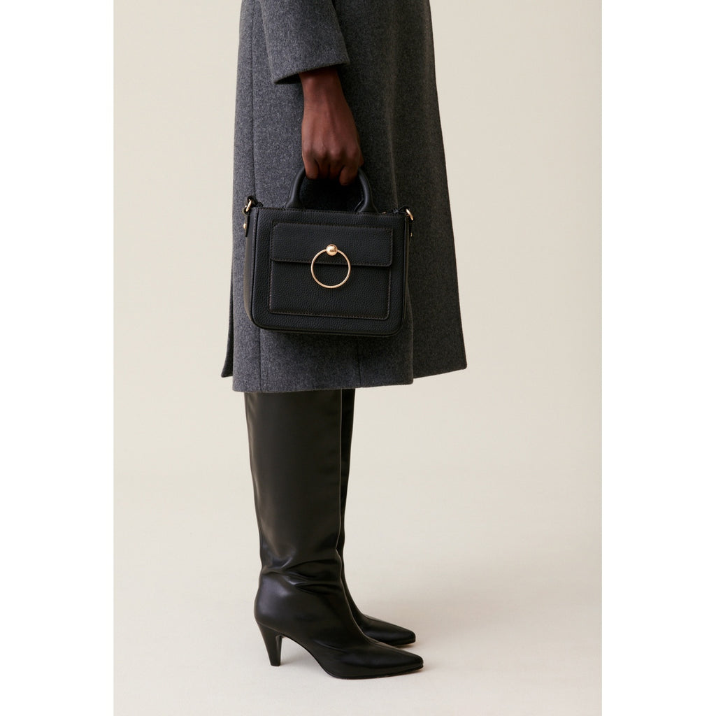 Sac Anouckgrained Noir