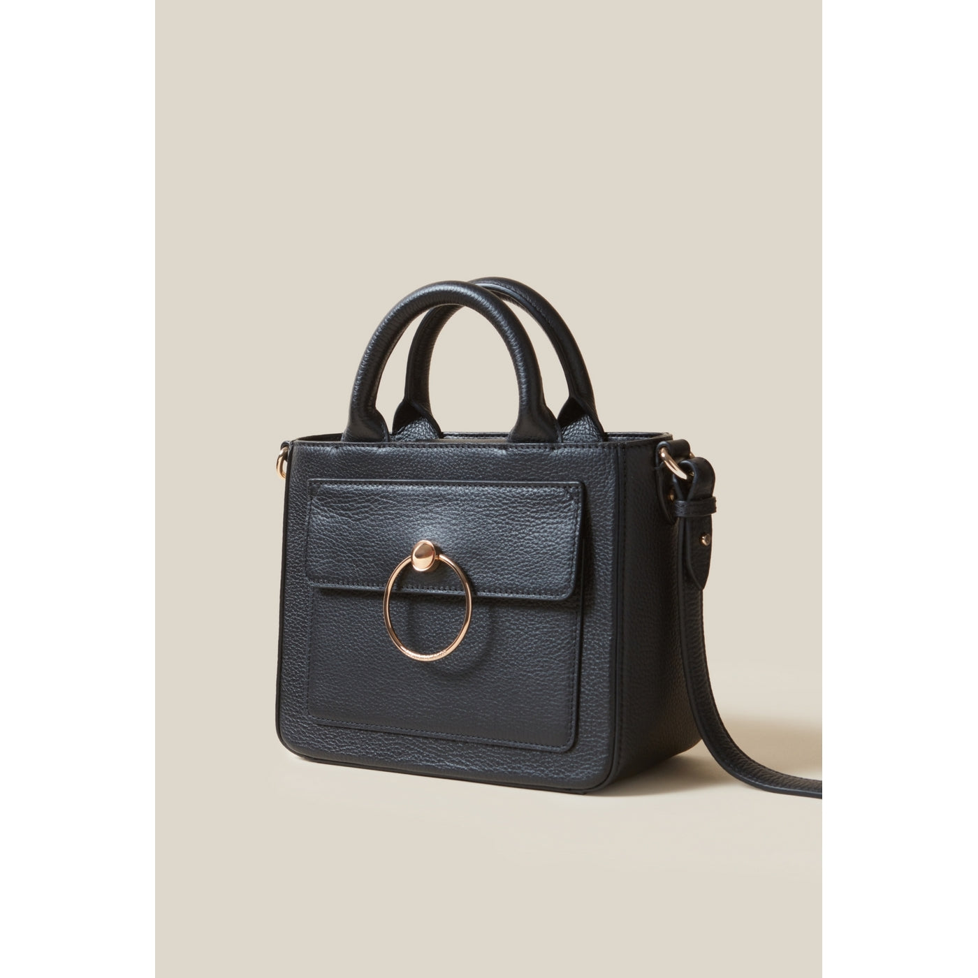 Sac Anouckgrained Noir