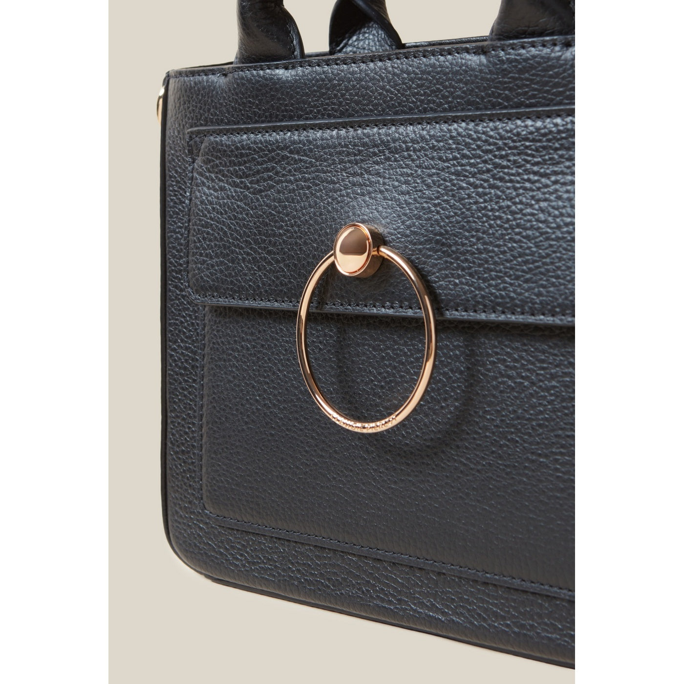 Sac Anouckgrained Noir