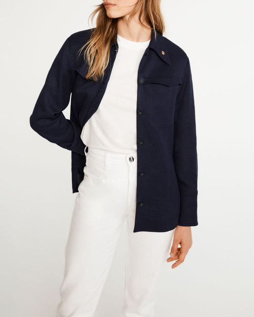 Claudie Pierlot - Chaqueta C&T - Voxford - Azul marino