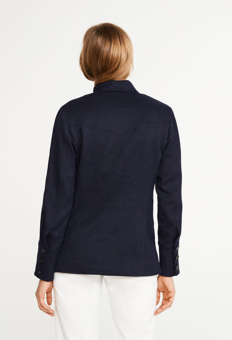 Claudie Pierlot - Chaqueta C&T - Voxford - Azul marino