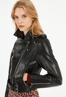 Claudie Pierlot - Capitan Leather Jacket - Black