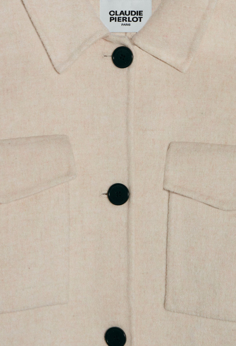 Claudie Pierlot - Blouson C&T - Gaya - Vanille