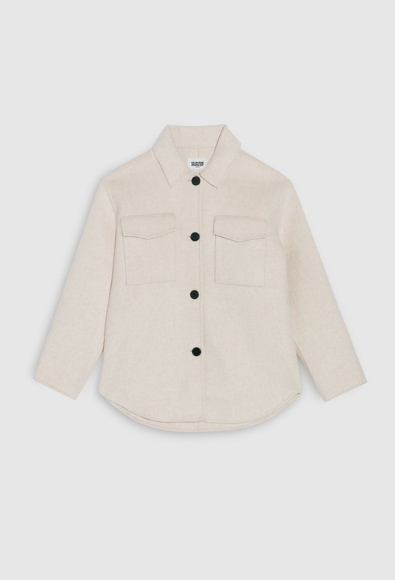 Claudie Pierlot - Blouson C&T - Gaya - Vanille
