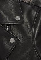 Claudie Pierlot - Blouson Cuir - Club - Noir