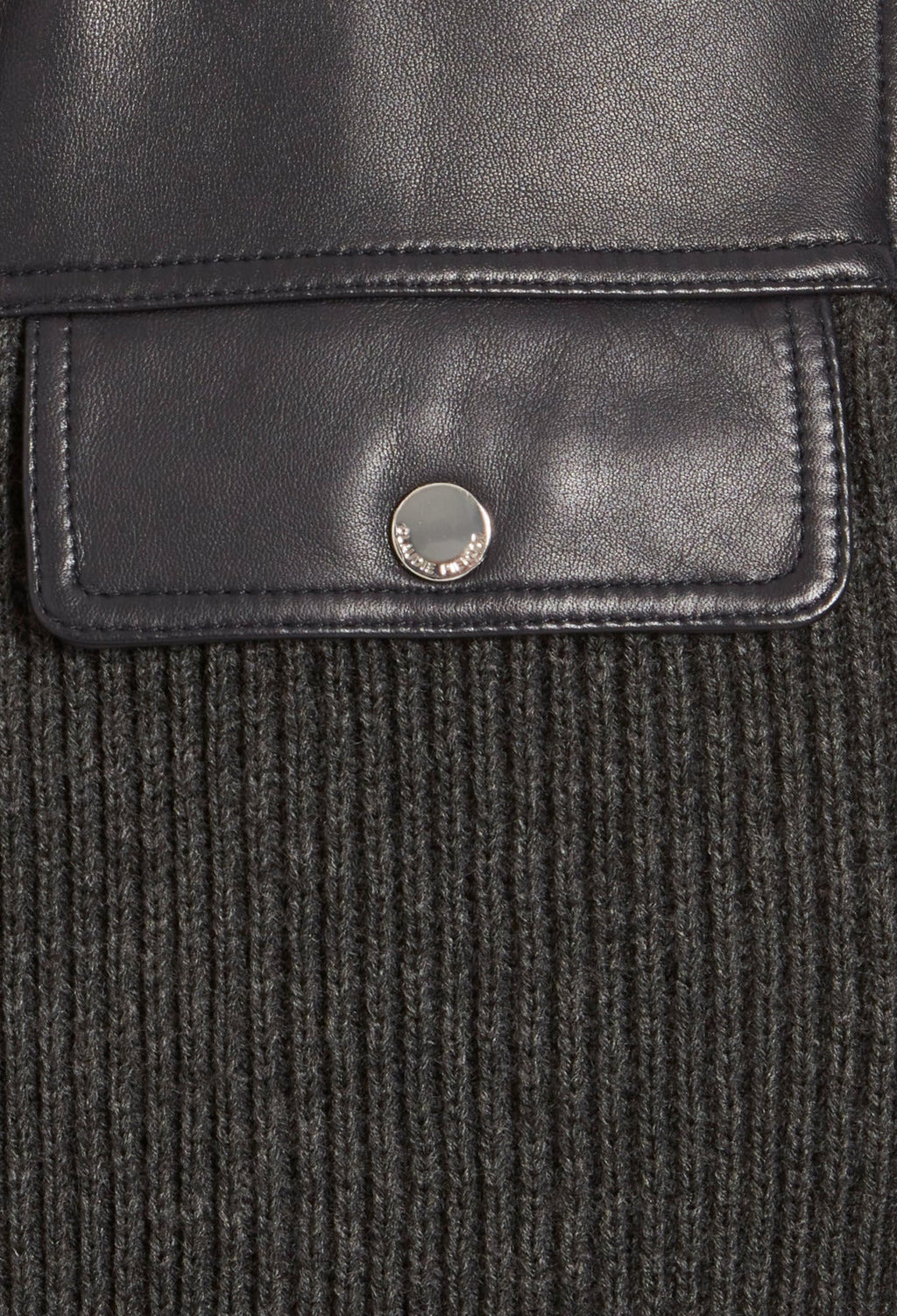 Leather Jacket - Clyde - Two-tone
