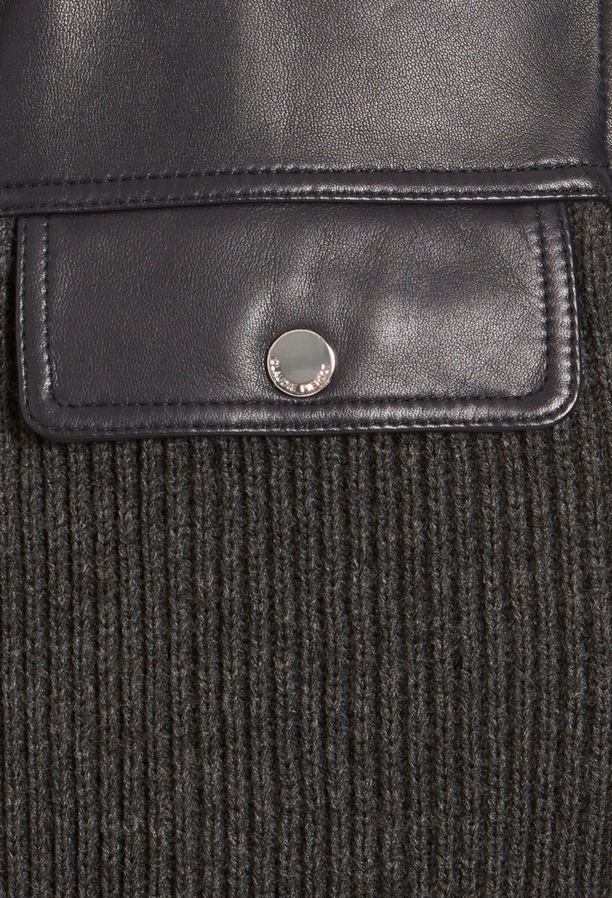Leather Jacket - Clyde - Two-tone