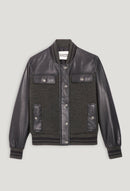 Blouson Cuir - Clyde - Bicolore