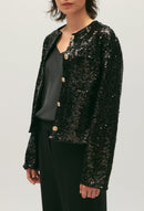 Claudie Pierlot - Blouson C&T - Tasmaniesequin - Noir