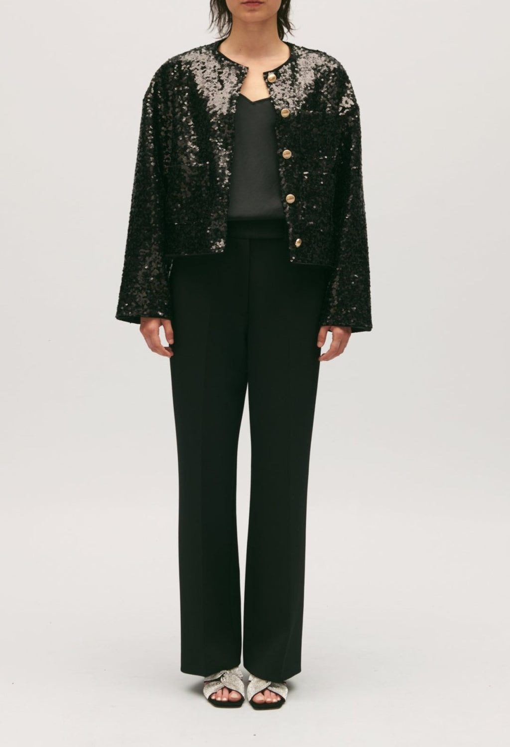 C&T Jacket - Tasmaniasequin - Black