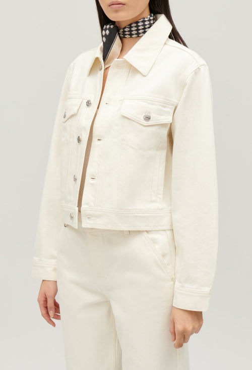 Blouson Jean - Vinoecru - Ecru