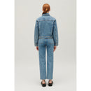 Veste Droite Jean Bleu