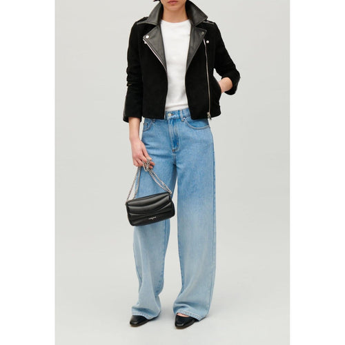 Veste En Cuir Noir