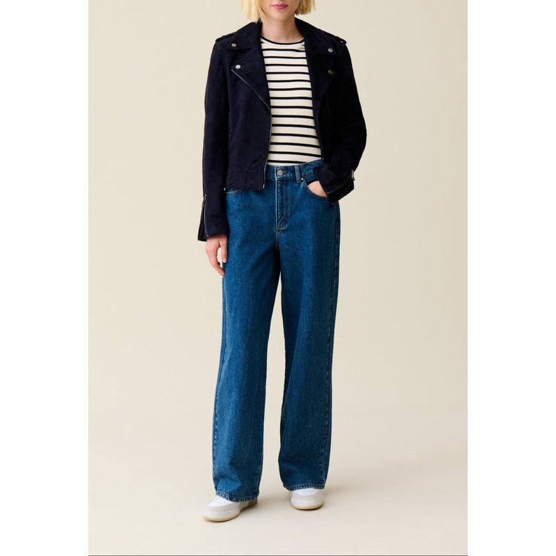 Veste Perfecto Cuir Suède