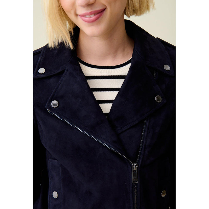 Veste Perfecto Cuir Suède