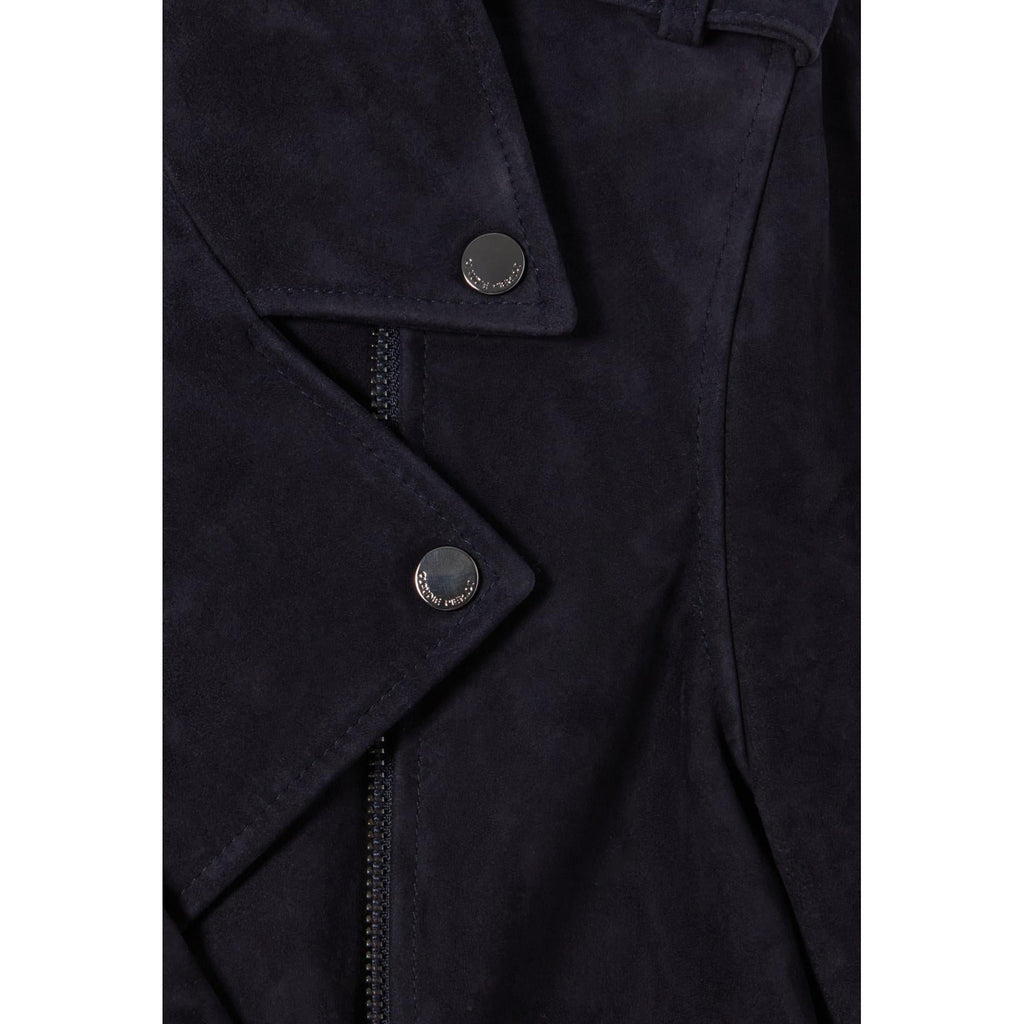 Claudie Pierlot - Veste Perfecto Cuir Suède