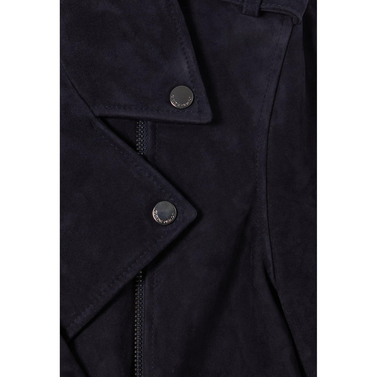 Claudie Pierlot - Veste Perfecto Cuir Suède