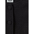Black Tweed Bomber
