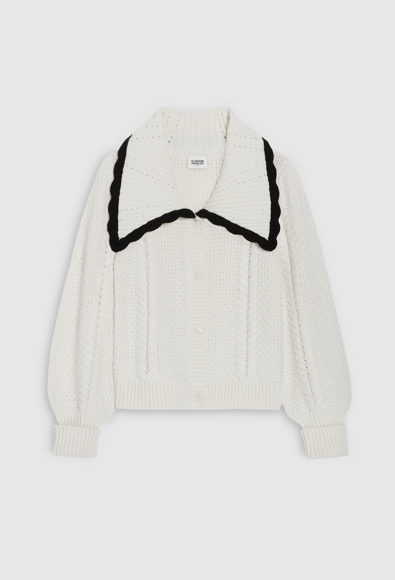 Claudie Pierlot - Mood Cardigan - Two-tone