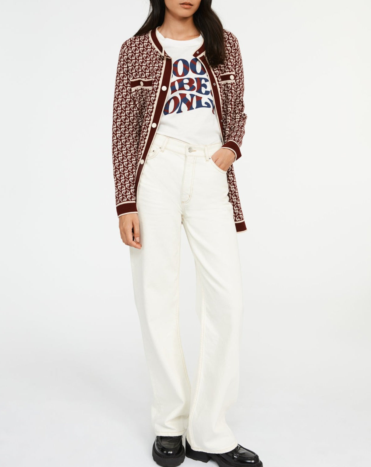 Claudie Pierlot - Cardigan - Mypunk - Bicolor