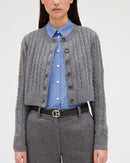 Claudie Pierlot - Cardigan Mitan - Gris Chine