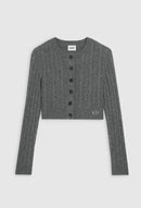 Claudie Pierlot - Cardigan Mitan - China Grey