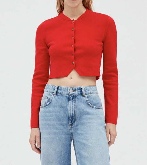 Claudie Pierlot - Cardigan Magnes - Fraise